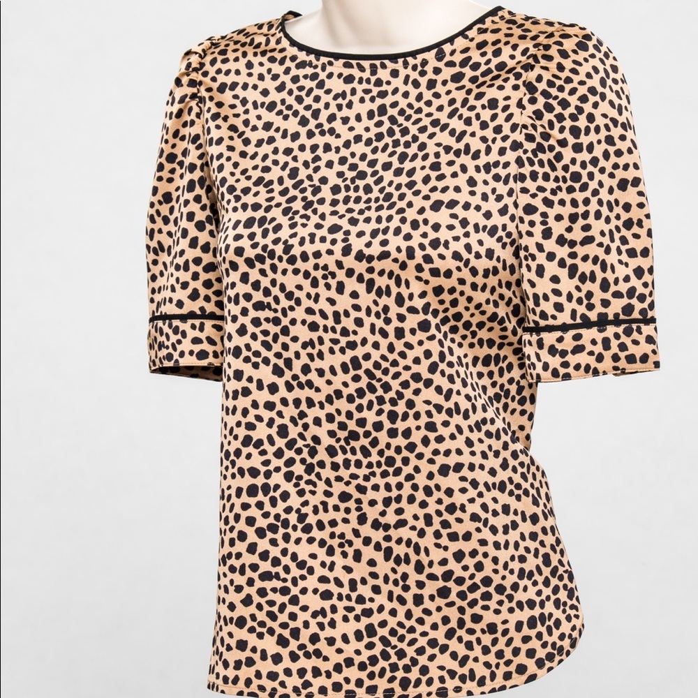 LOFT Leopard Print Blouse